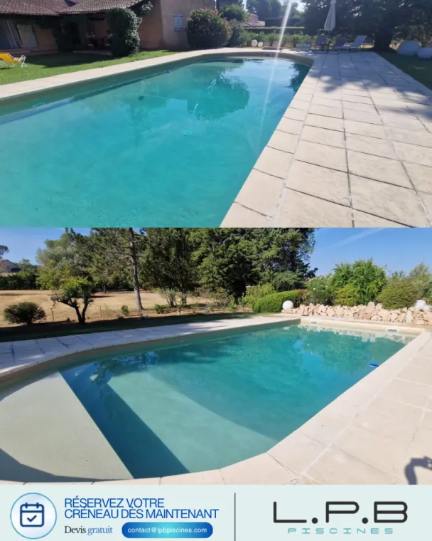 Rénovation d'une piscine