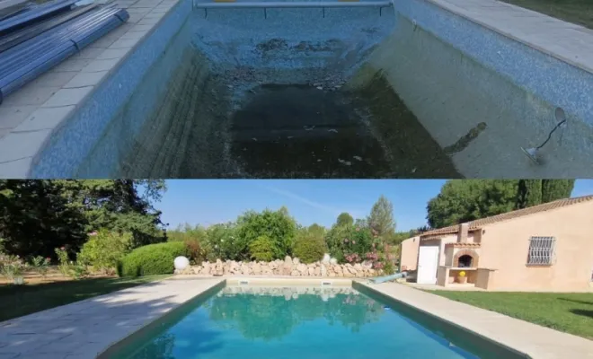 Rénovation d'une piscine