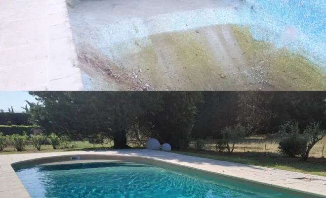 Rénovation d'une piscine